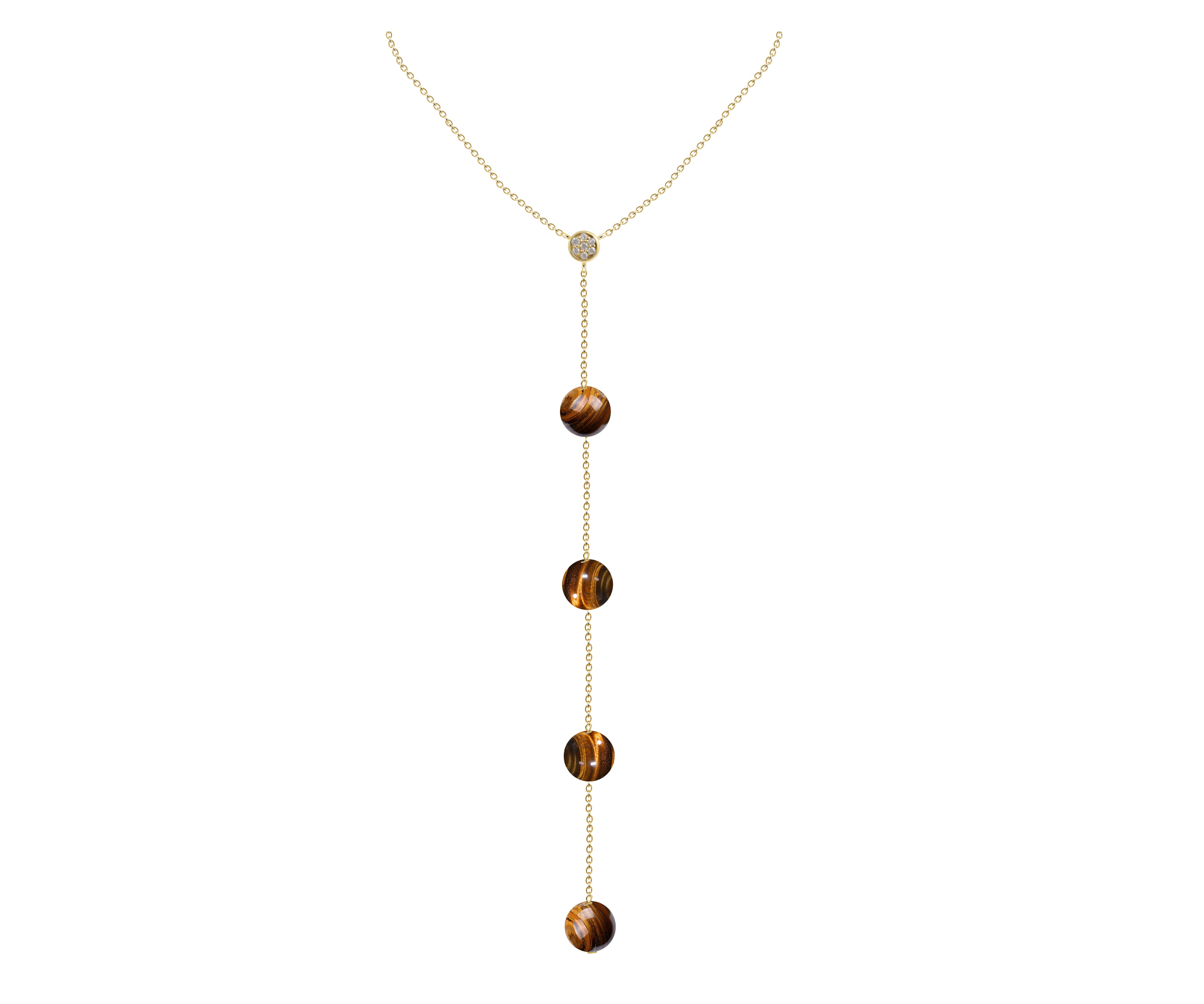 Cascade Lariat Necklace