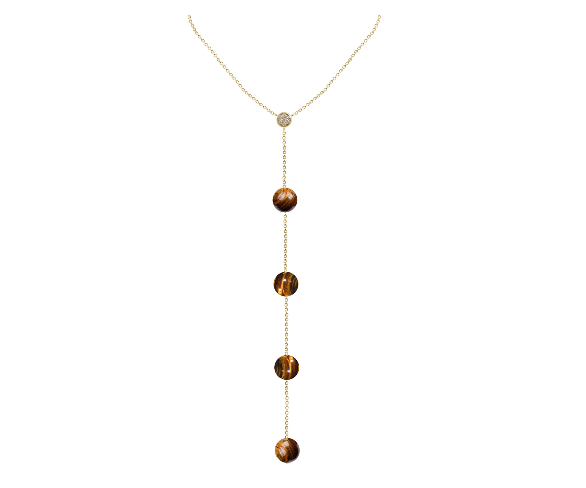 Cascade Lariat Necklace