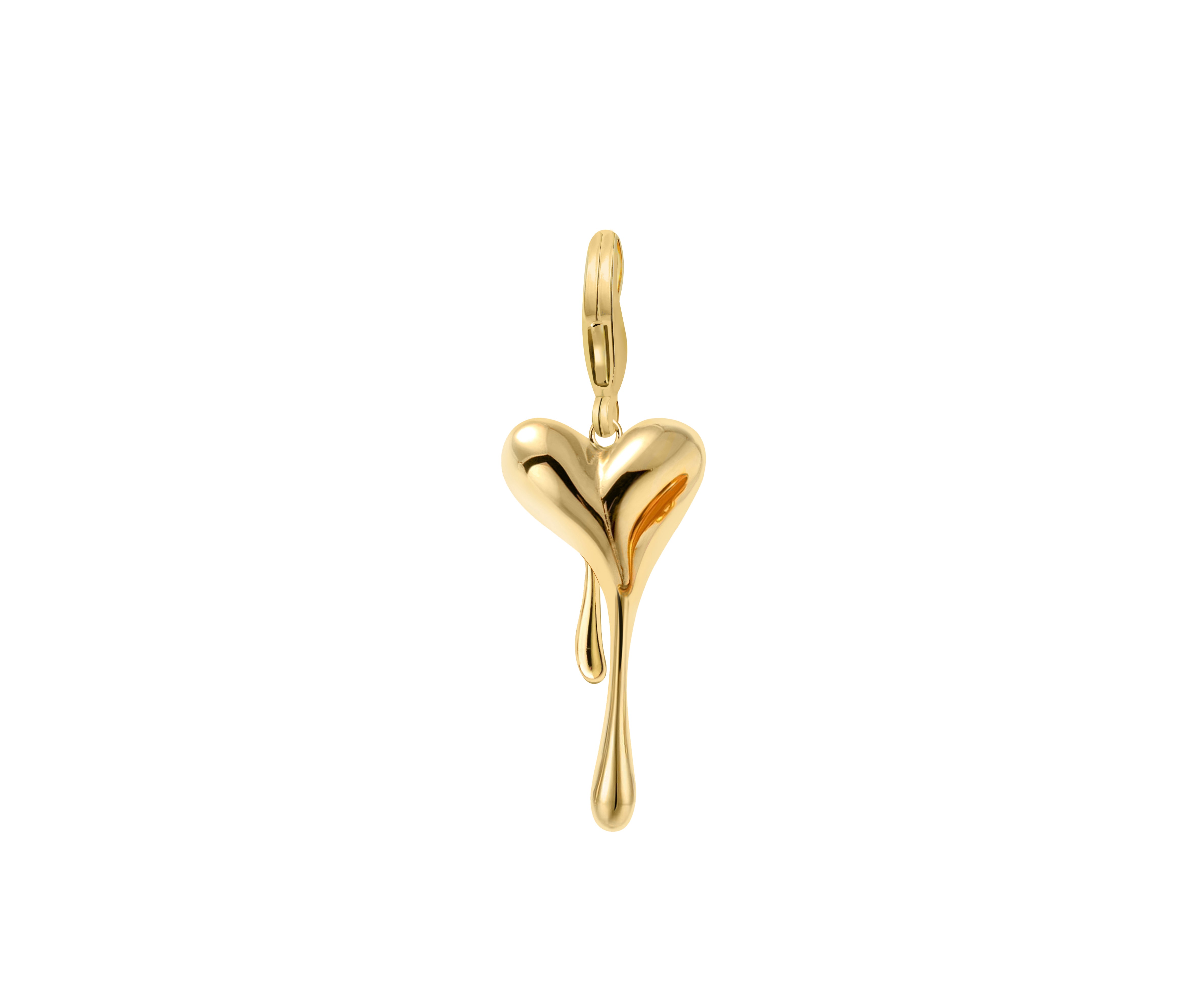 Cord charm necklace
