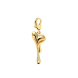 Double loop gold chain