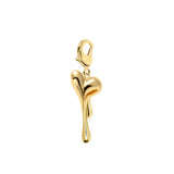 Melting heart charm