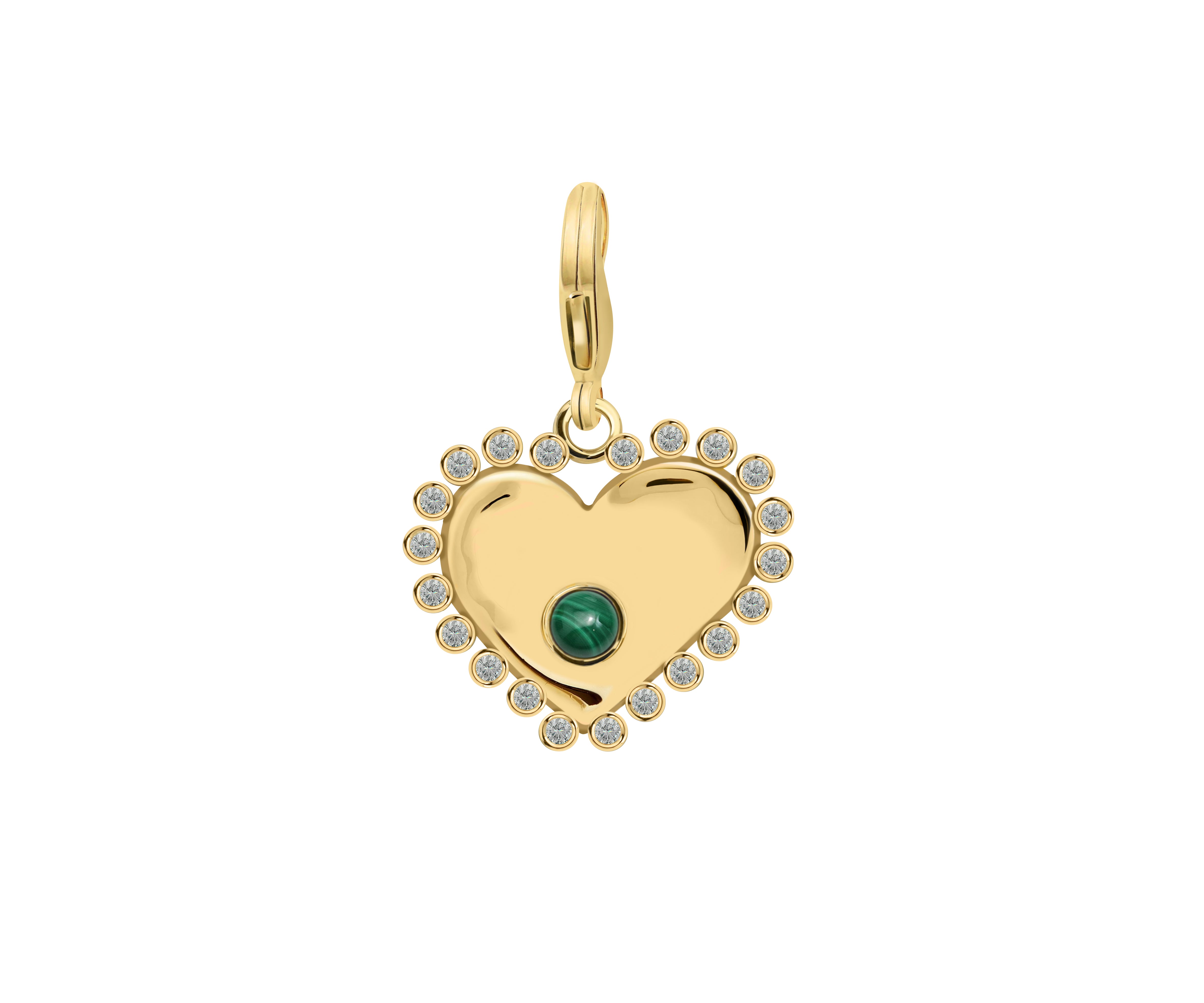 Cord charm necklace