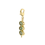 Olive Gemstone Charm