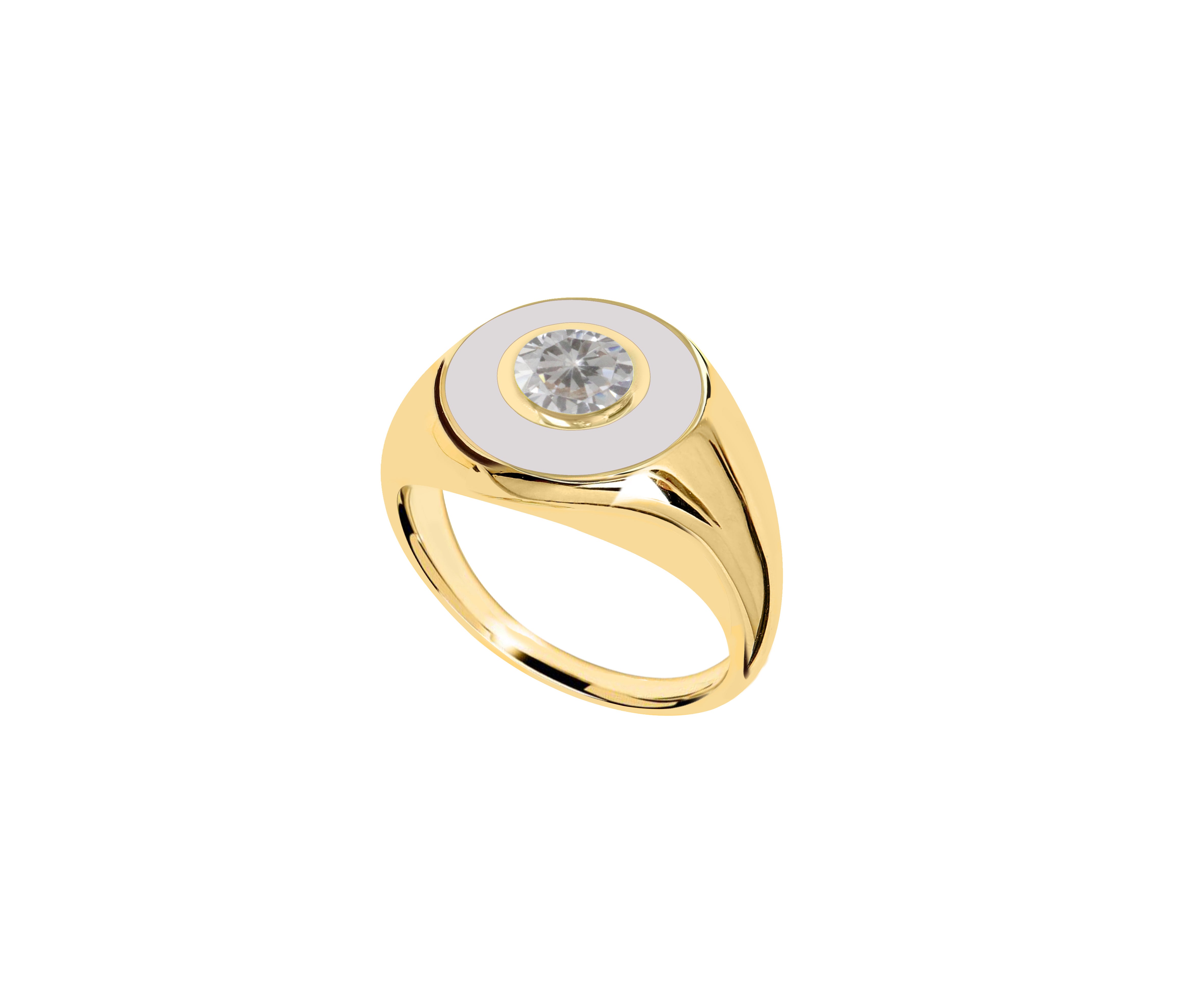 Eyes on me signet ring (new)
