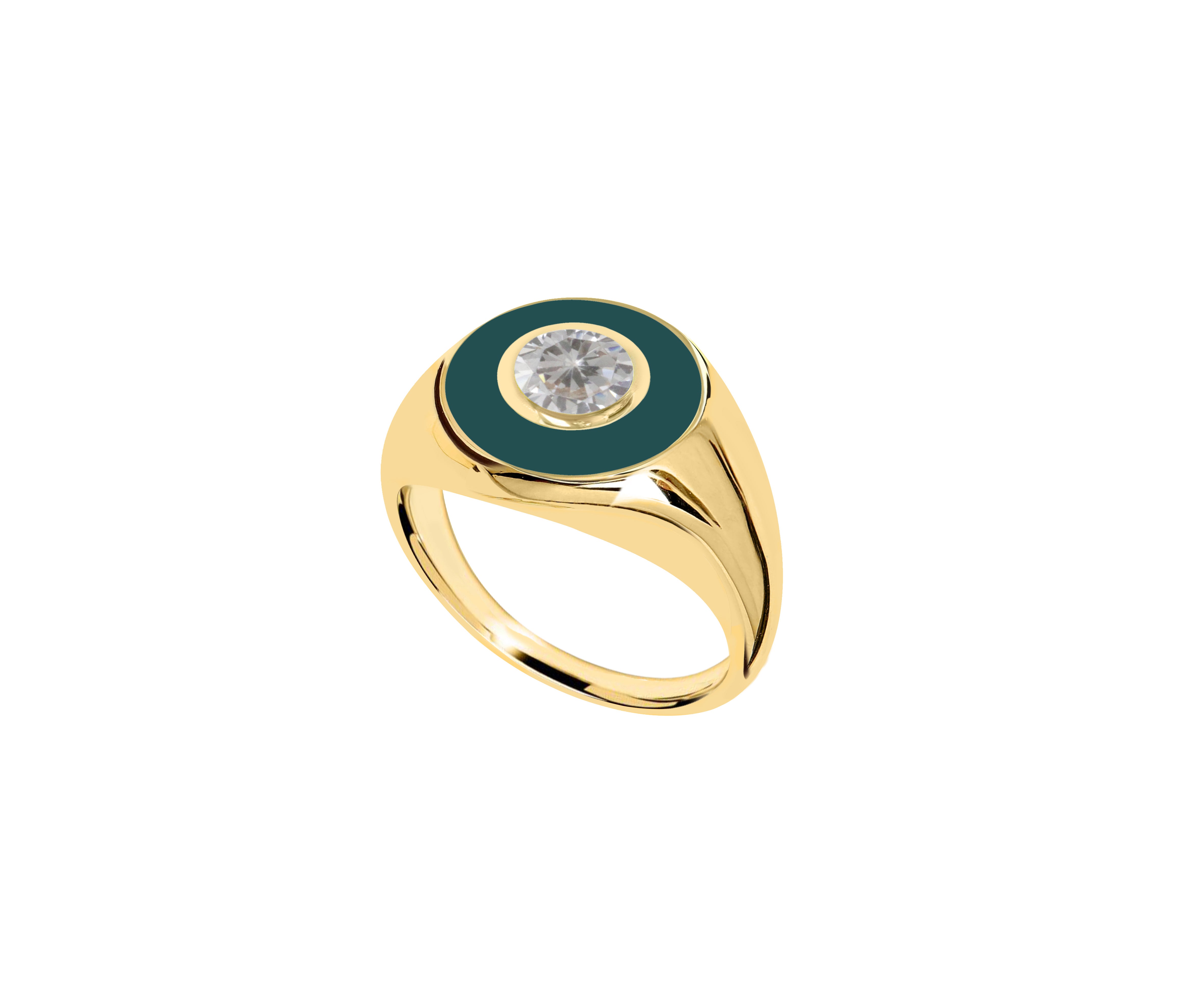 Eyes on me signet ring (new)