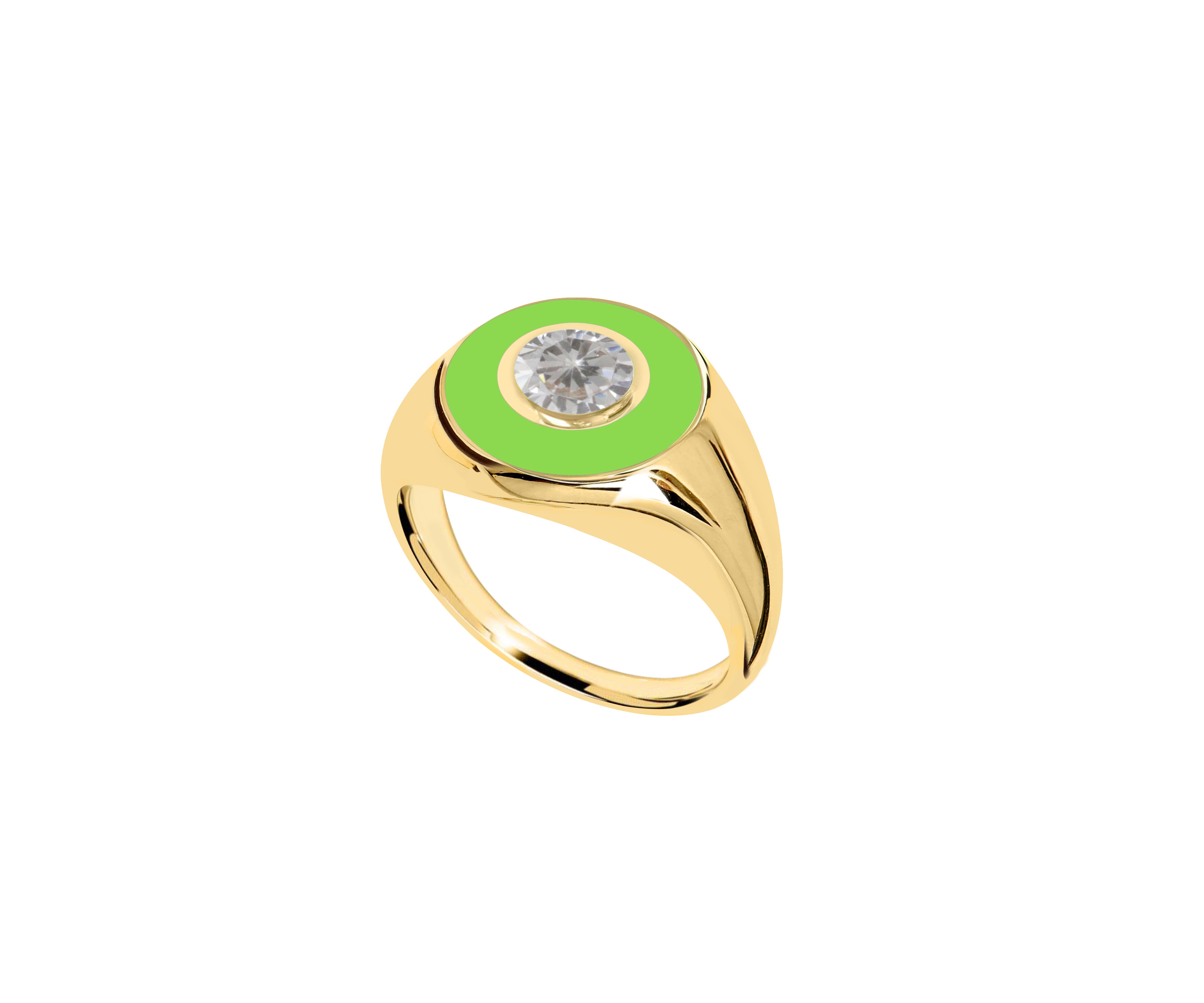 Eyes on me signet ring (new)