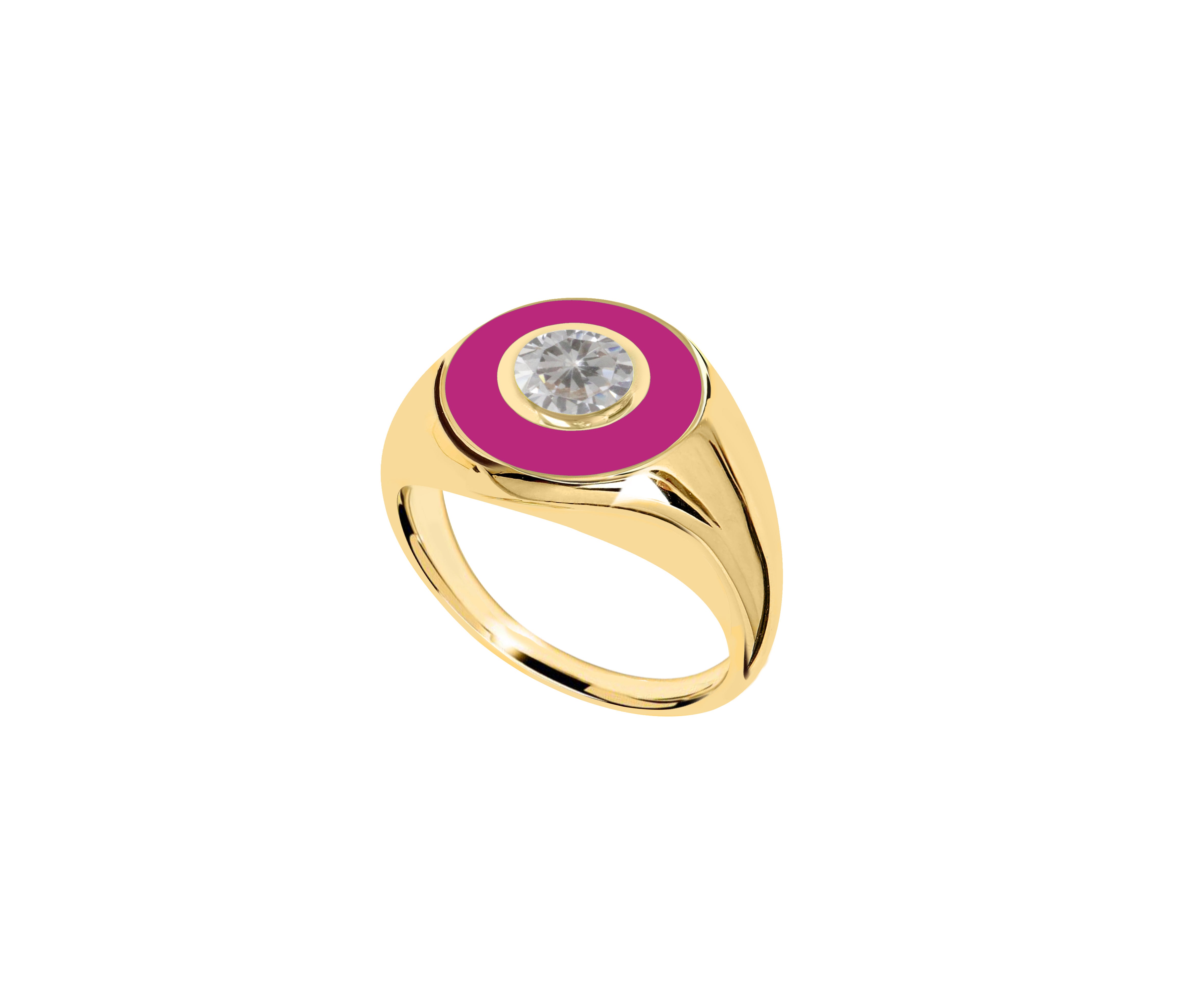 Eyes on me signet ring (new)