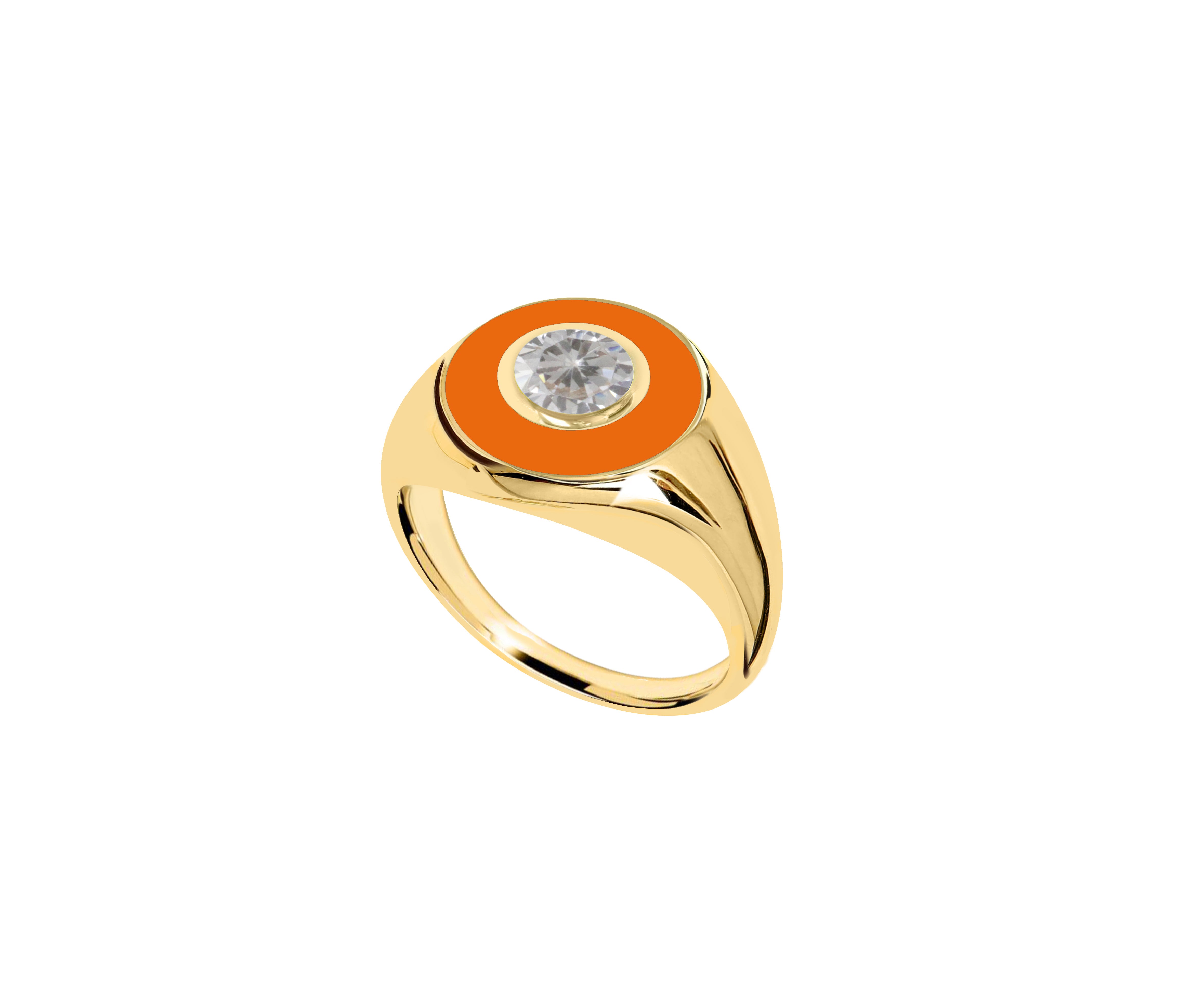 Eyes on me signet ring (new)