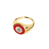 Eyes on me signet ring (new)