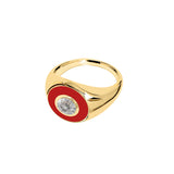 Eyes on me signet ring (new)
