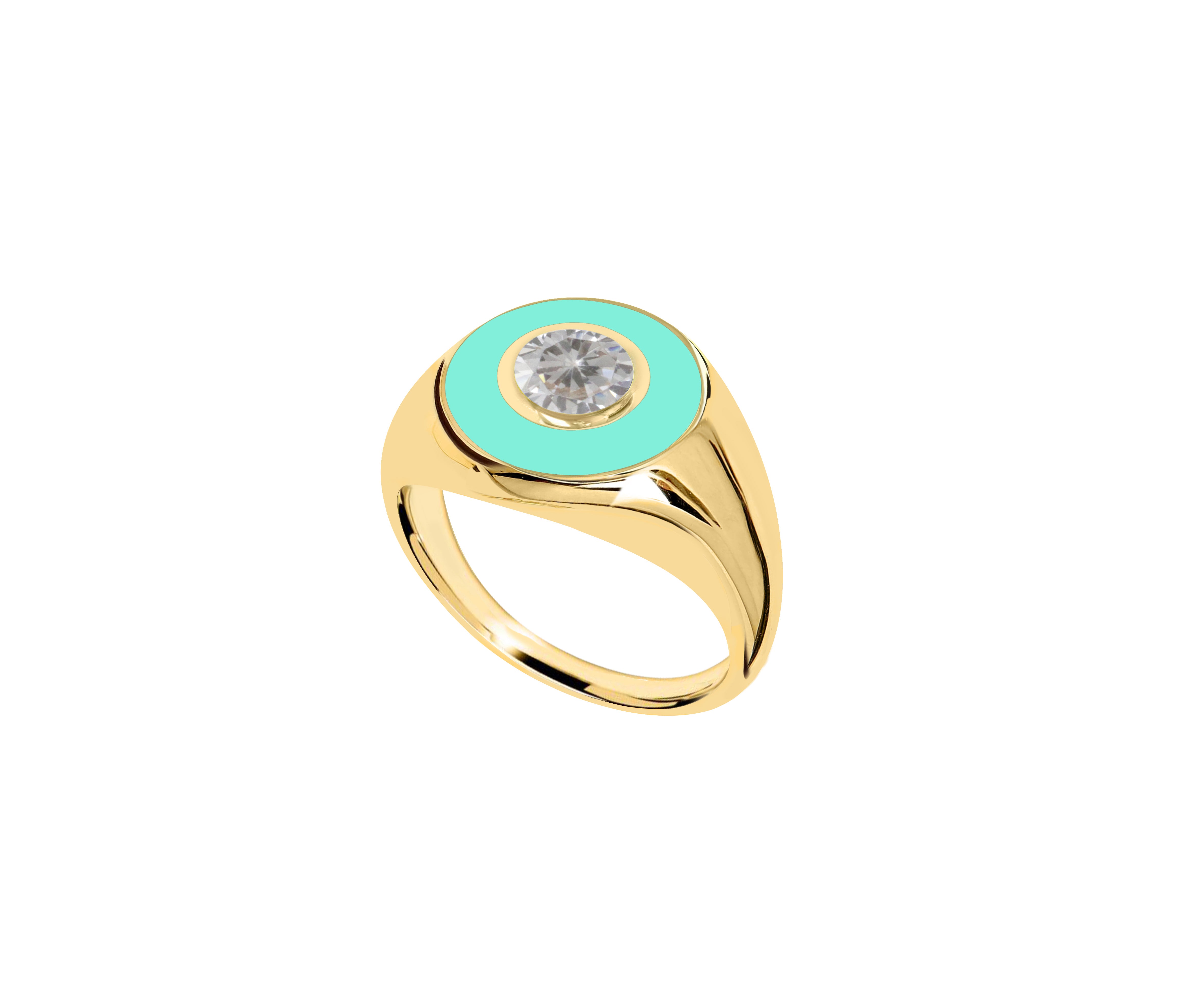 Eyes on me signet ring (new)