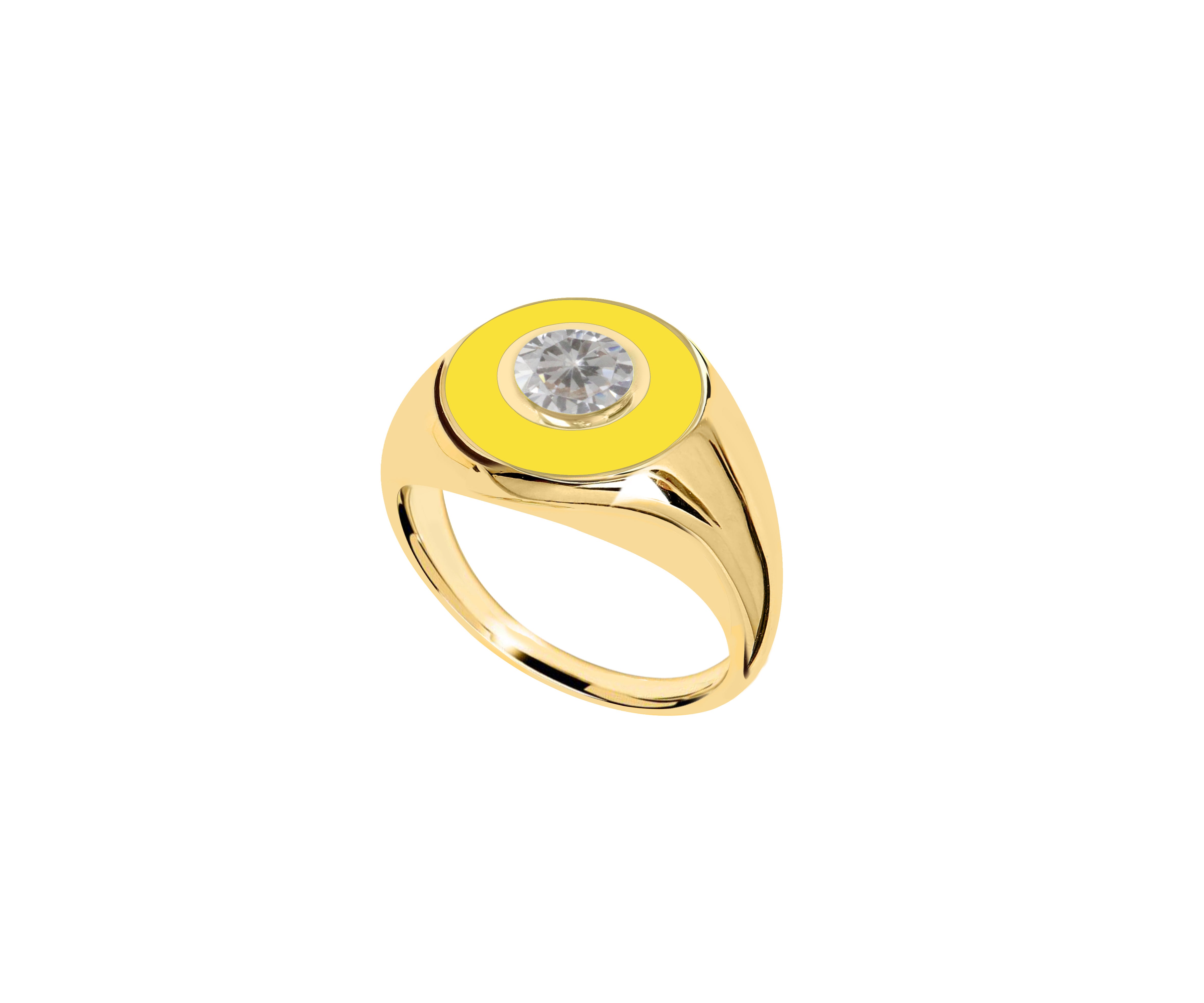 Eyes on me signet ring (new)