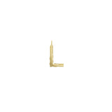 Small Solid Initial with Chain · Brass Only