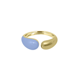 Pebble Pop Rings 〰️ Powder Blue
