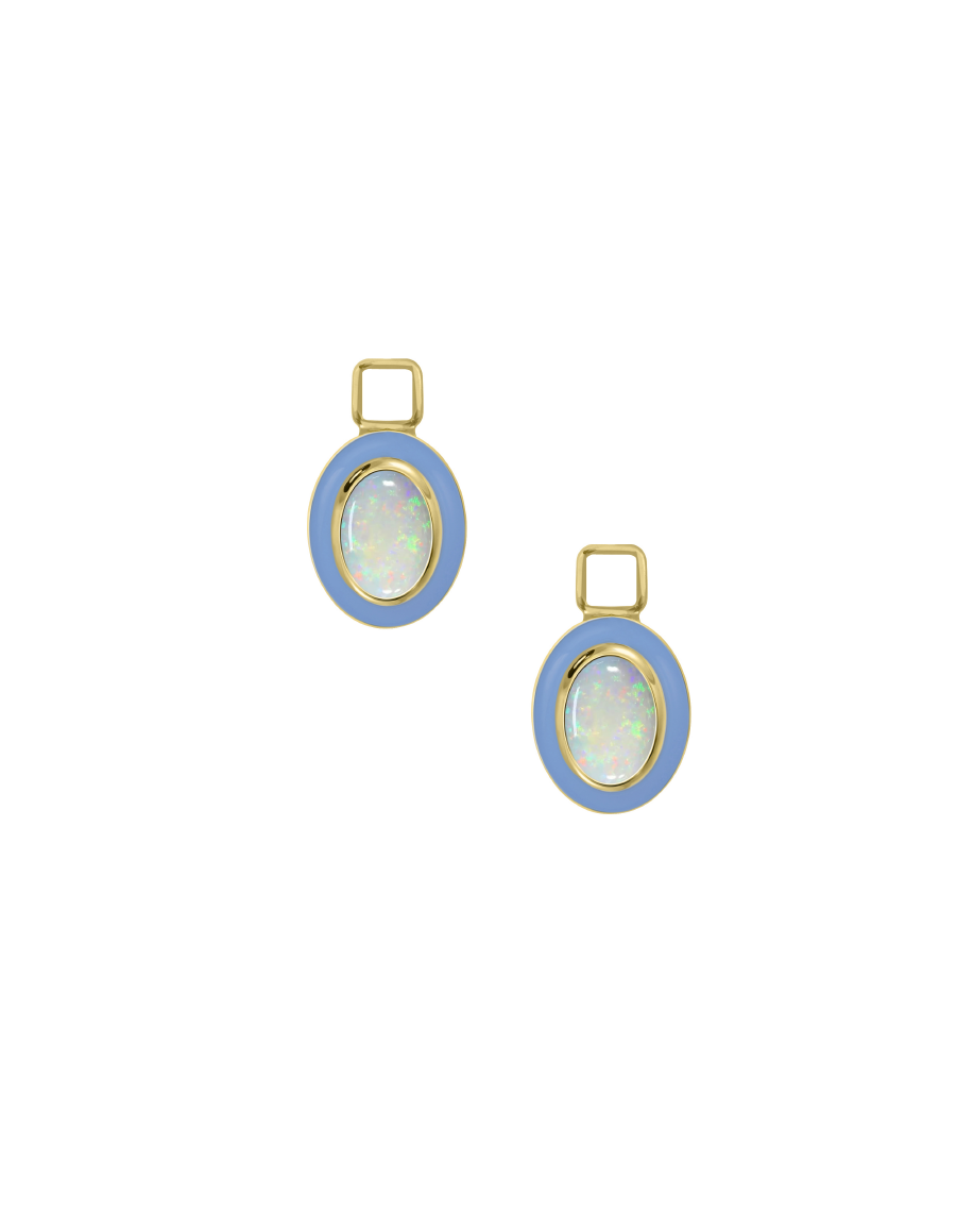 Chubby Oval Charm (Pair)