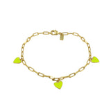 HEART ANKLET