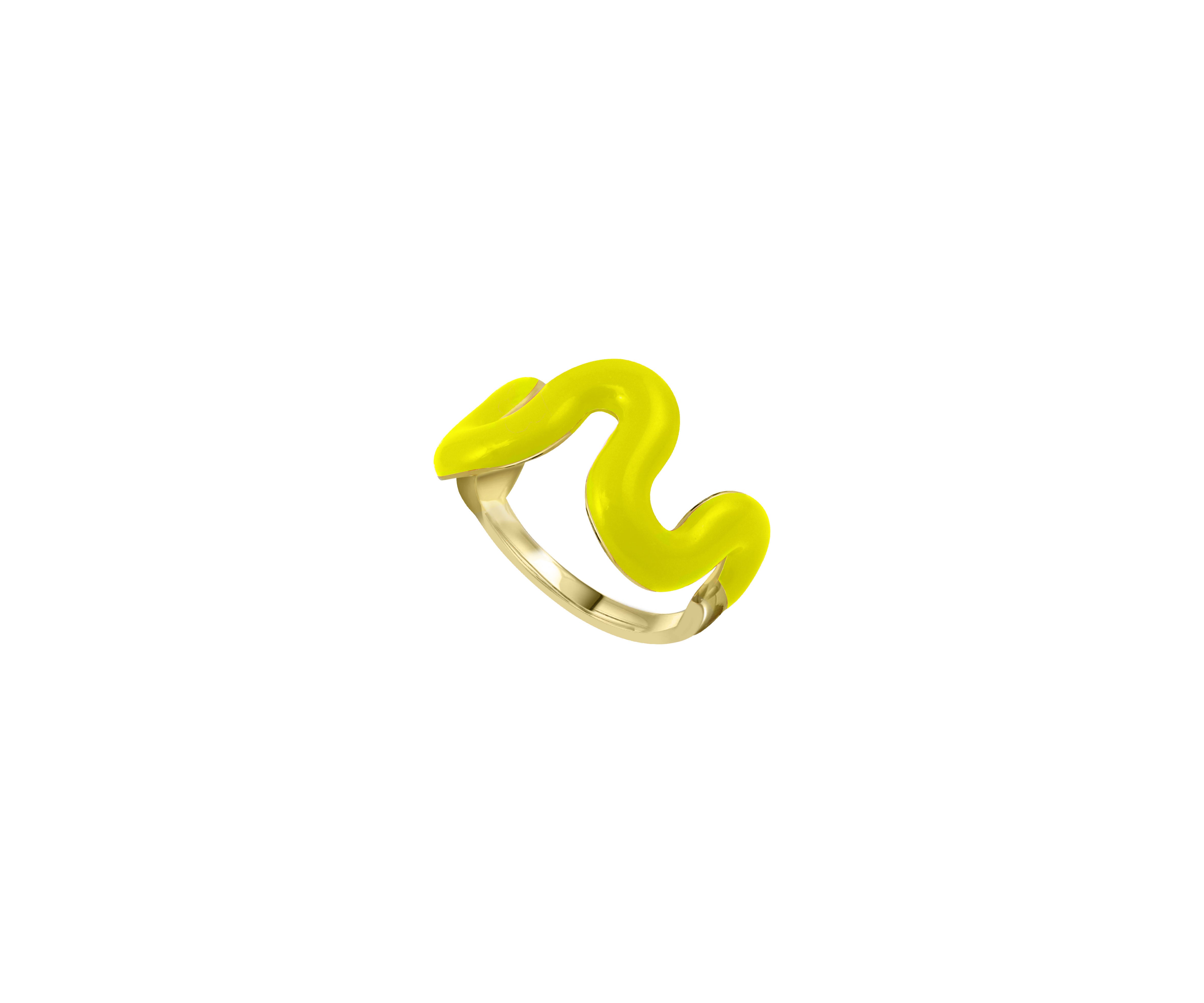 Swirl Enamel Band
