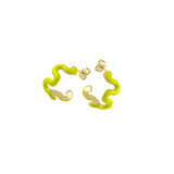 Swirl Enamel Hoops