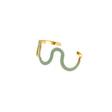 Swirl Enamel Cuff