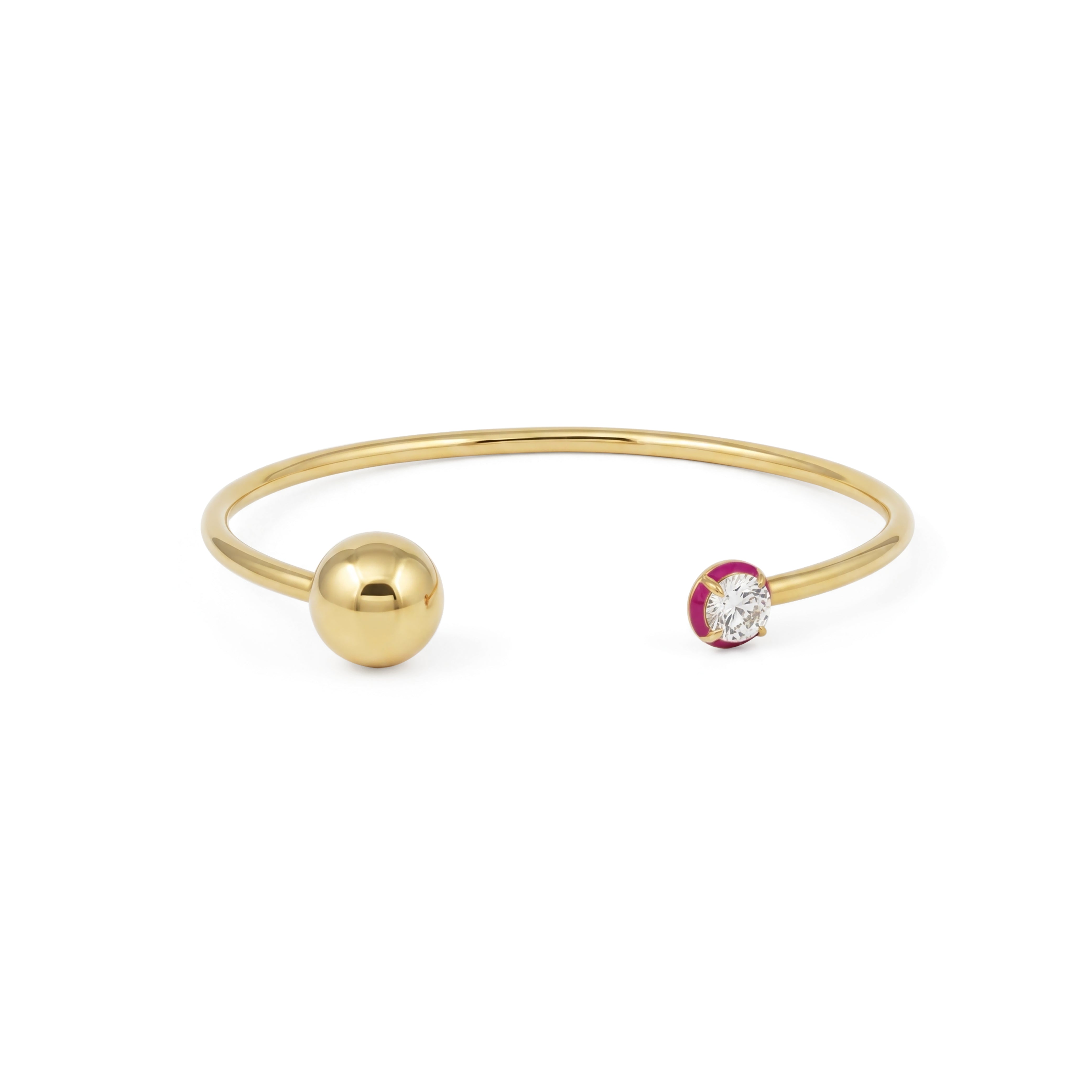 Sorbet Stone Cuff Bracelet