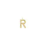 Small Solid Initial with Chain · Brass Only