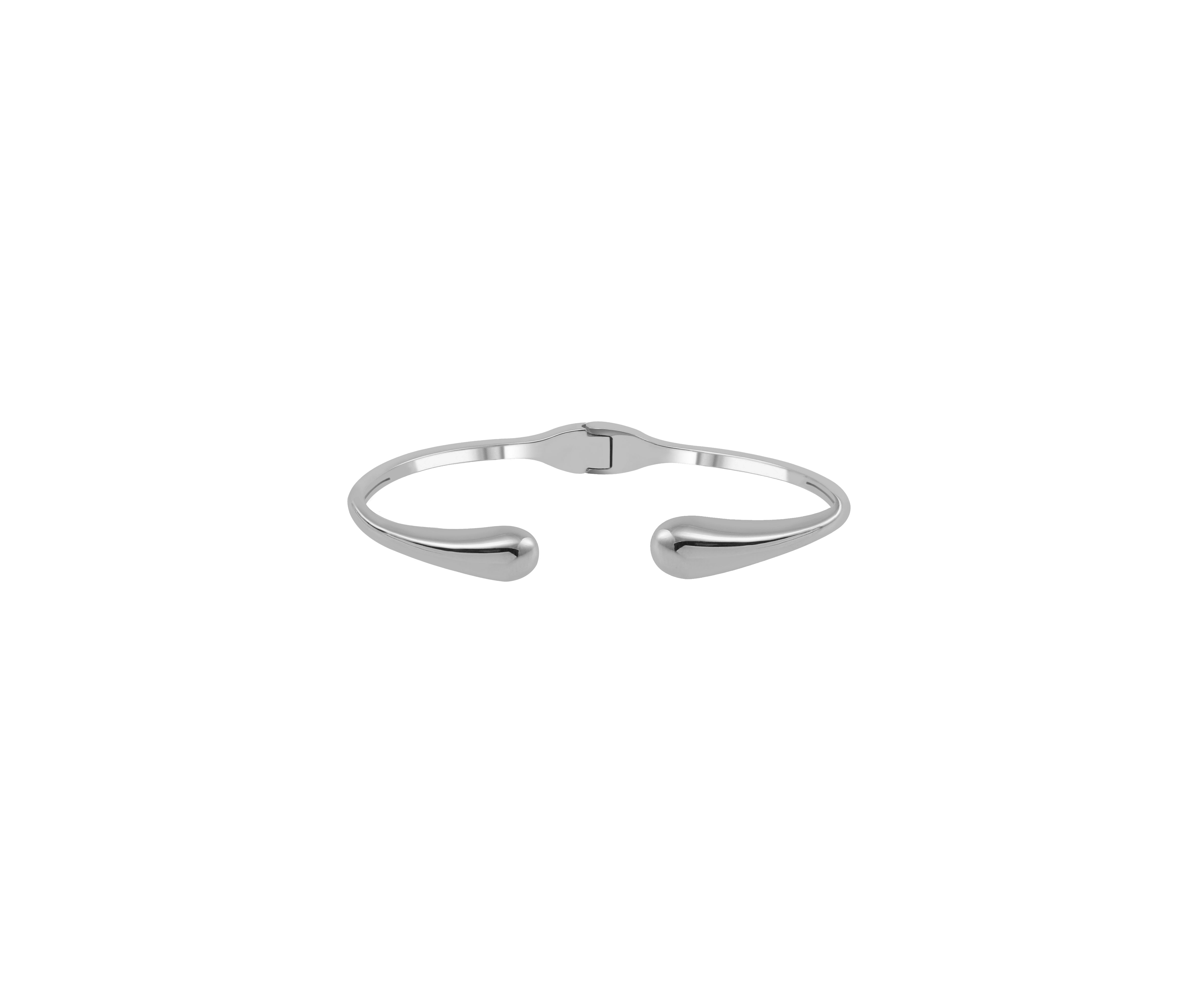 Silver Pebble Cuff