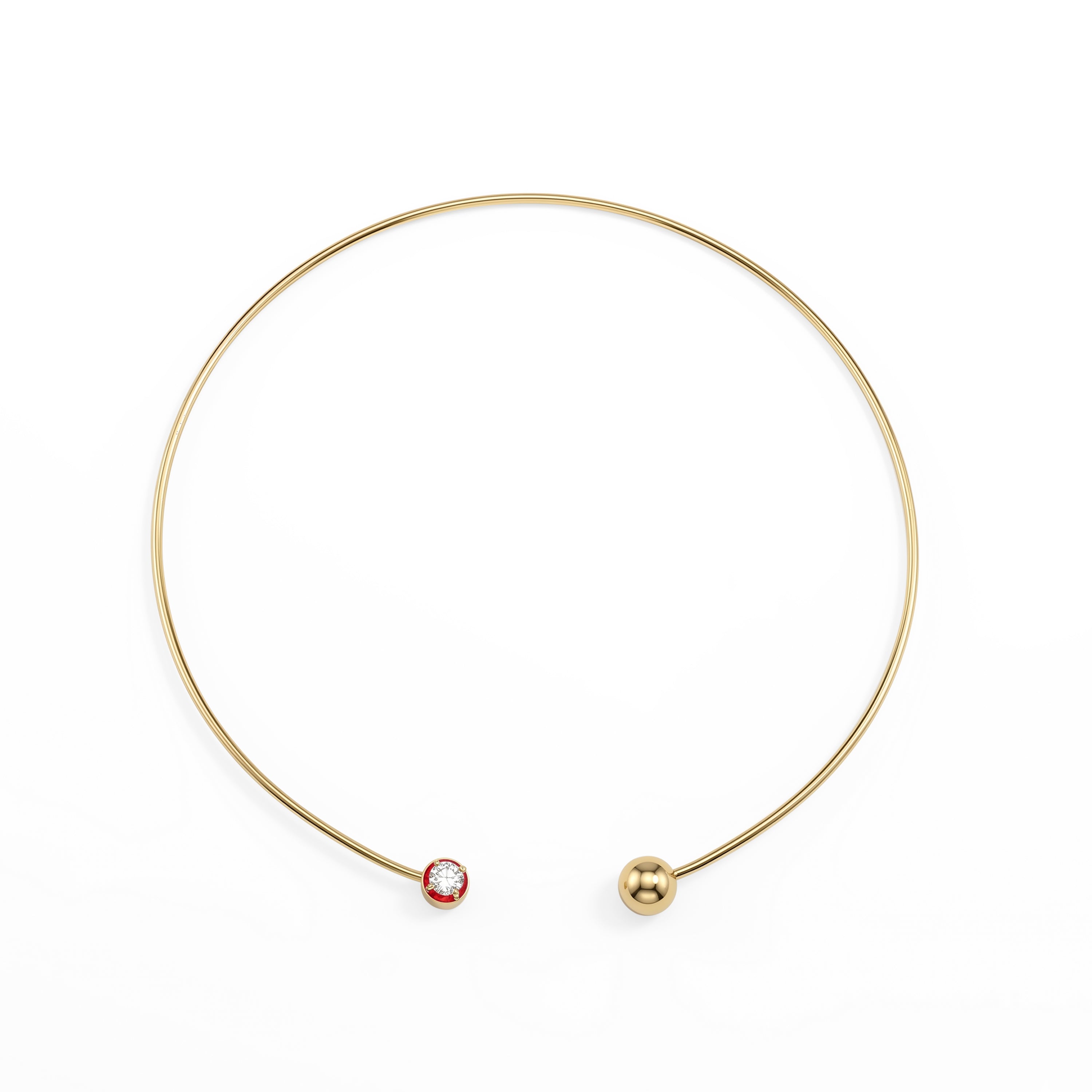 Sorbet Stone Choker Necklace
