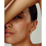 Melting Heart Solid Earrings