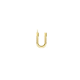 Small Solid Initial with Chain · Brass Only