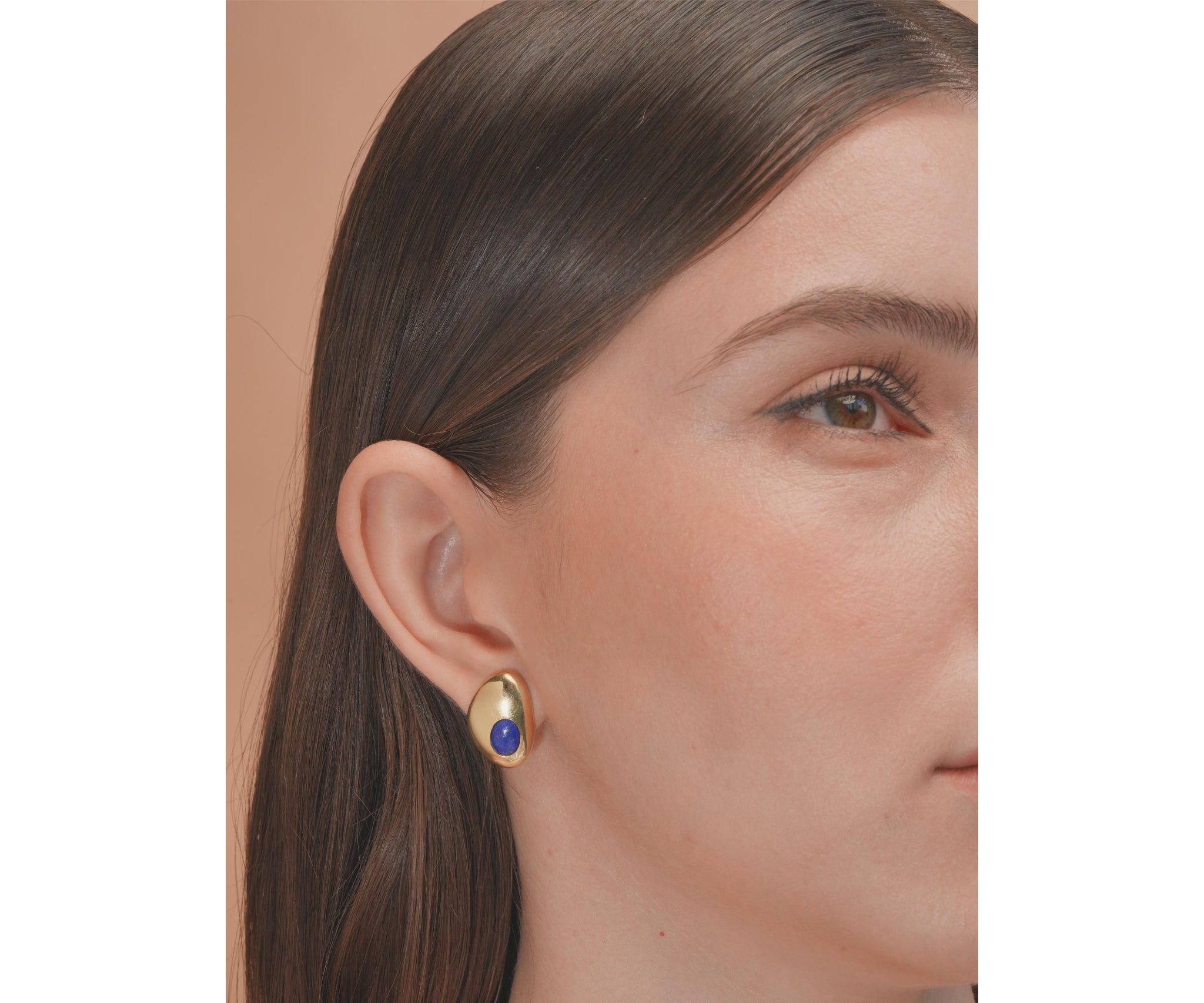 Pebble Stud Earring