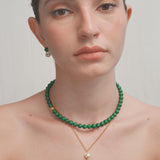 Malachite Beaded Necklace