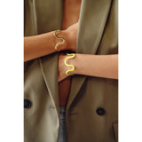 Swirl Enamel Cuff