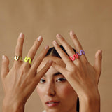 Swirl Enamel Band