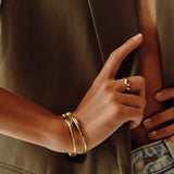 Pebble Pop Cuff (with enamel)