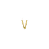 Small Solid Initial with Chain · Brass Only