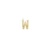 Small Solid Initial with Chain · Brass Only