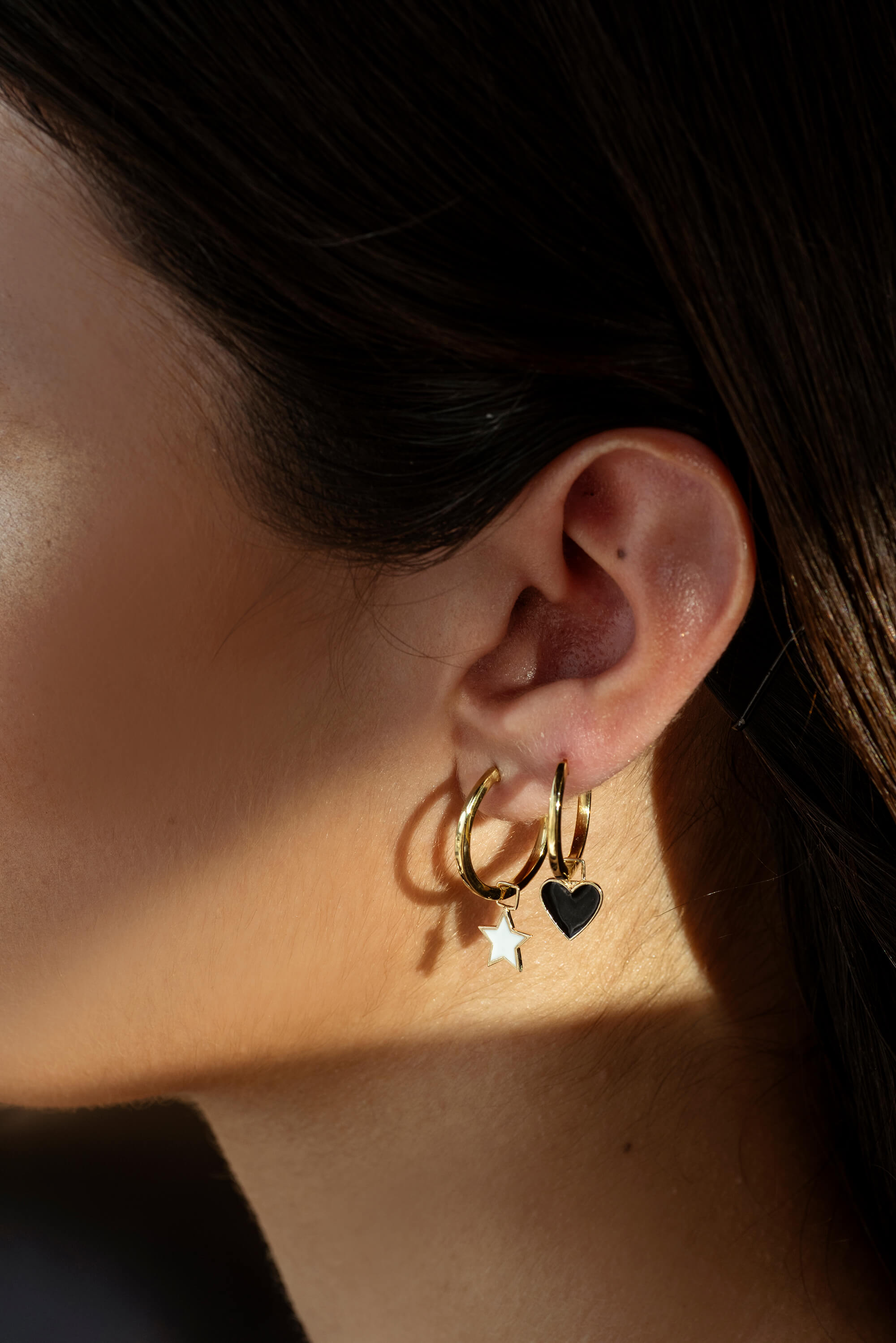 14K Gold Earrings | Shop Yellow, Rose, And White Gold | Baby Gold